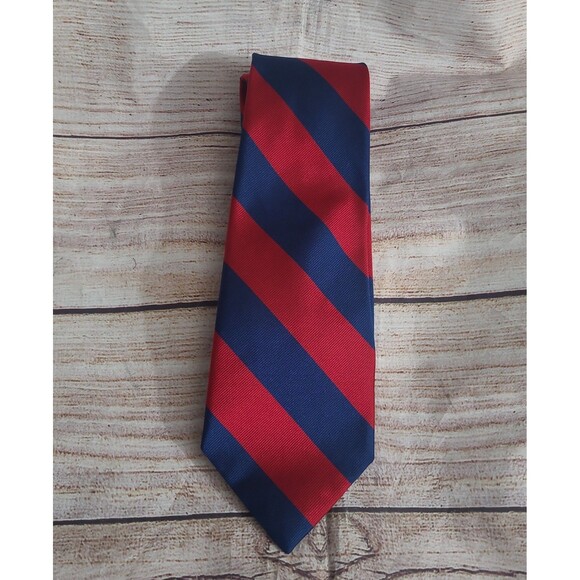 Vintage Gap Necktie Striped Repp Collegiate - Picture 4 of 6